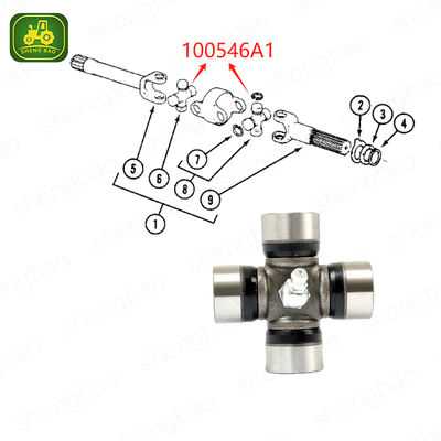 アクスル部品 100546A1 84355310 クロスジョイント 24*62.5mm トラクター用