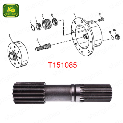 トラクター用軸駆動惑星部品 T151085 軸