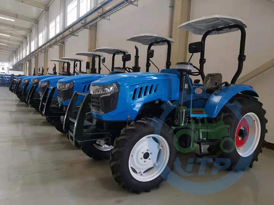 シリンダー エンジン強力な4WD LC85 85hpの農業の農場トラクター