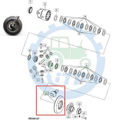 のための斜めギヤRE336171 11/41T 8100 8200 8300 8400